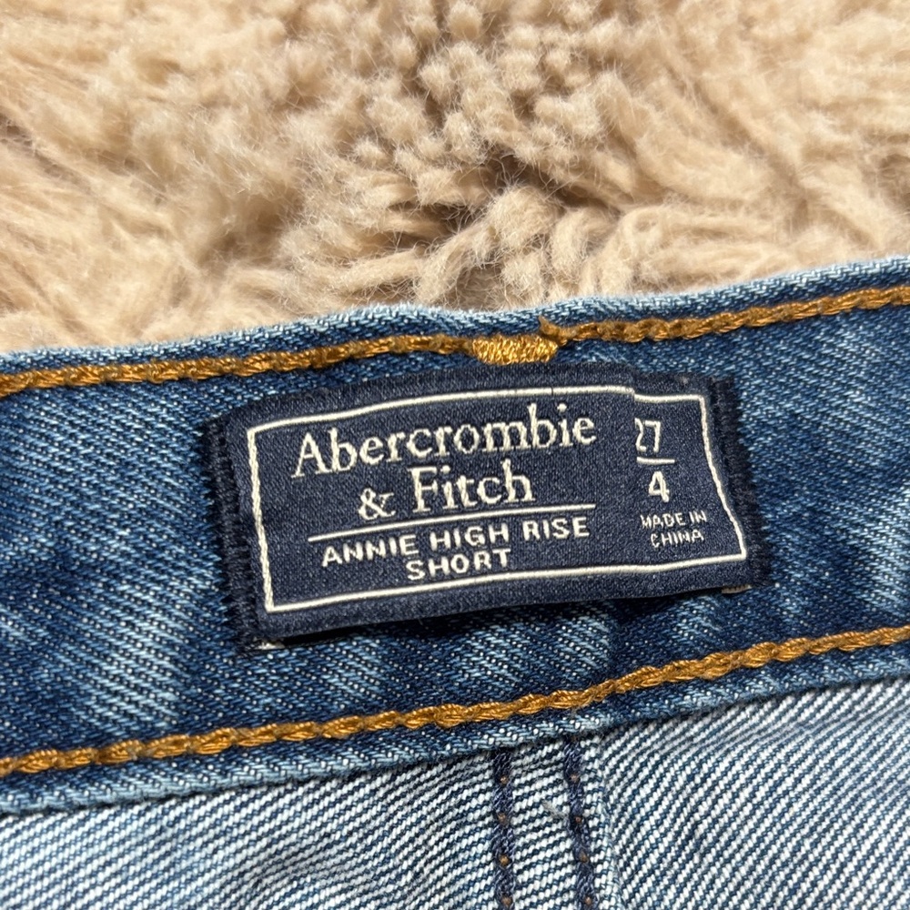 Abercrombie & fitch Women's Classic Blue Jean Shorts - Picture 5 of 5